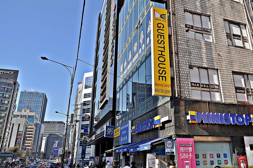 Guesthouse Myeongdong Seoul Exteriör bild