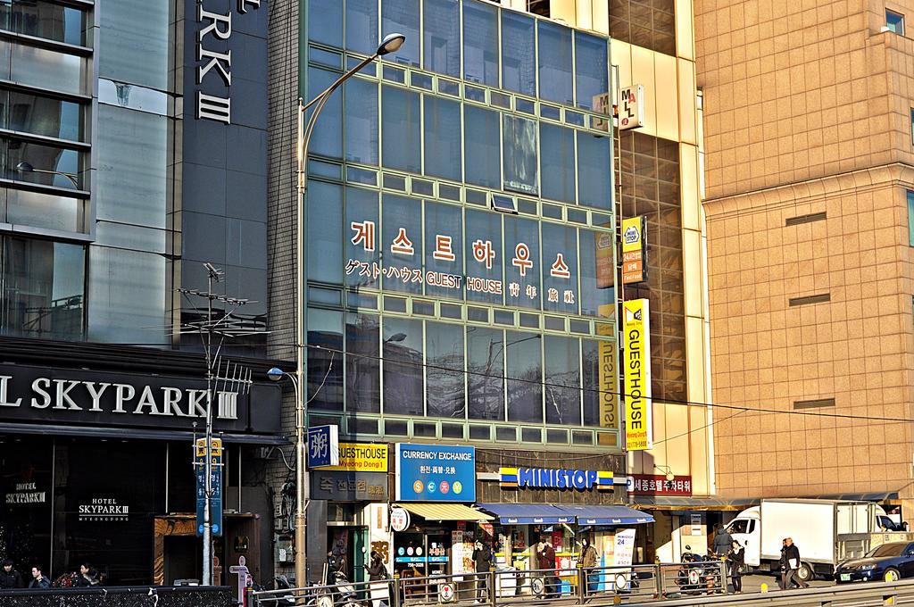 Guesthouse Myeongdong Seoul Exteriör bild